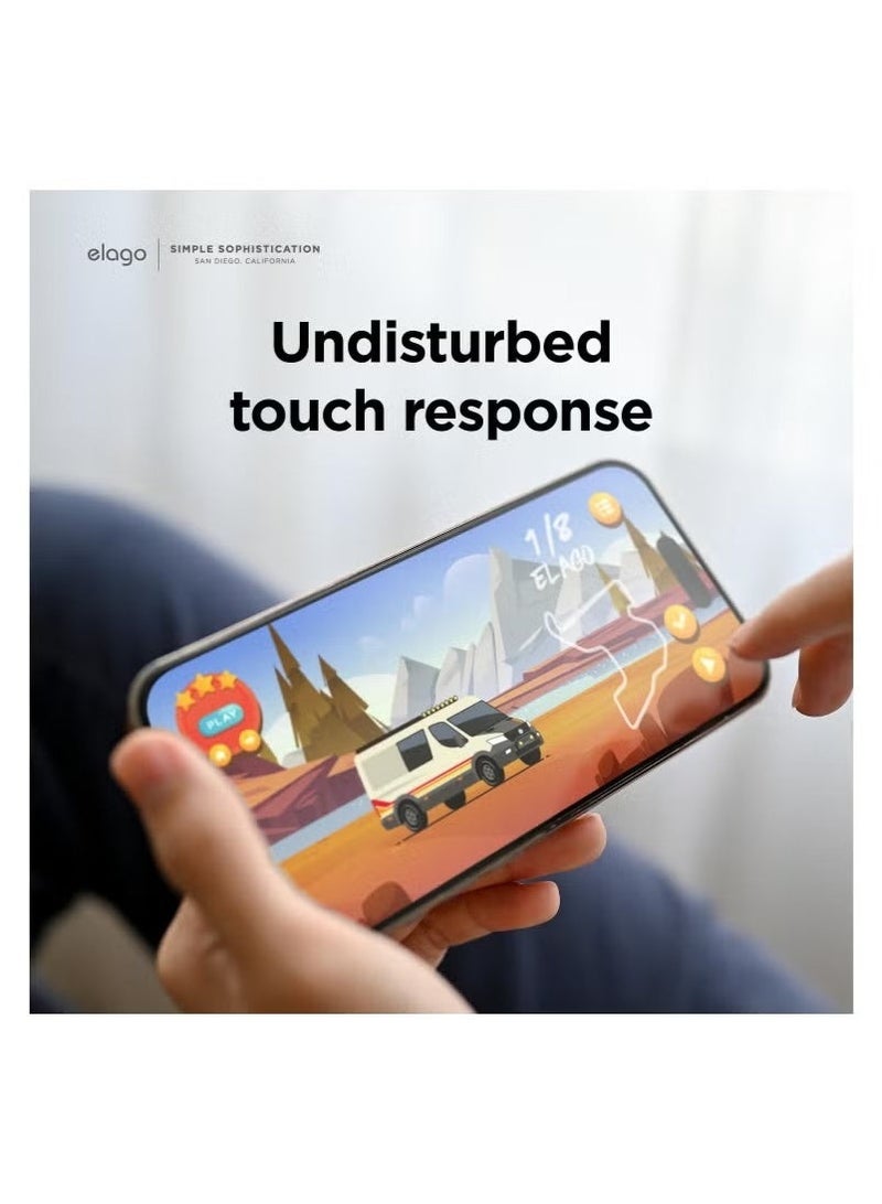 Privacy Tempered Glass Screen Protector for iPhone 15 Pro – 28° Anti-Spy, 9H Hardness, HD Clear, Bubble-Free (1 Pack) - Image 2